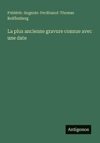 bokomslag plus ancienne gravure connue avec une date