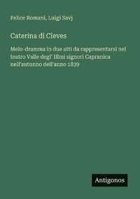 bokomslag Caterina di Cleves
