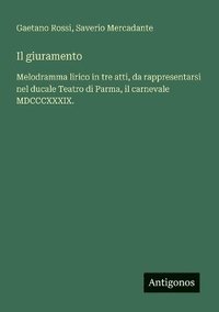 bokomslag giuramento