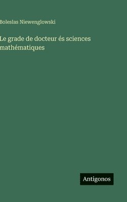 grade de docteur és sciences mathématiques