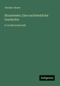 bokomslag Hinzelmeier; Eine nachdenkliche Geschichte