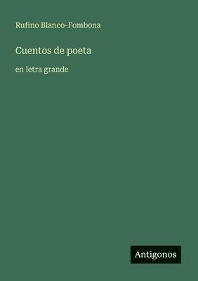 bokomslag Cuentos de poeta