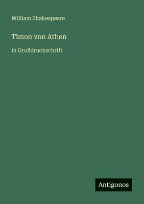 William Shakespeare - Timon von Athen, Häftad