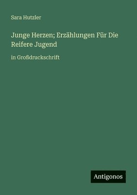 Sara Hutzler - Junge Herzen; Erzählungen Für Die Reifere Jugend, Häftad