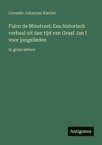 bokomslag Fulco de Minstreel; Een historisch verhaal uit den tijd van Graaf Jan I voor jongelieden: in grote letters