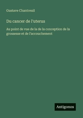 bokomslag Du cancer de l'uterus