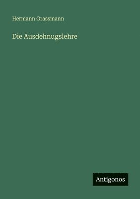 Ausdehnugslehre