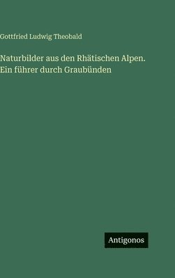 Gottfried Ludwig Theobald - Naturbilder aus den Rhätischen Alpen. Ein führer durch Graubünden, Inbunden
