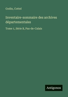 Inventaire-sommaire des archives départementales