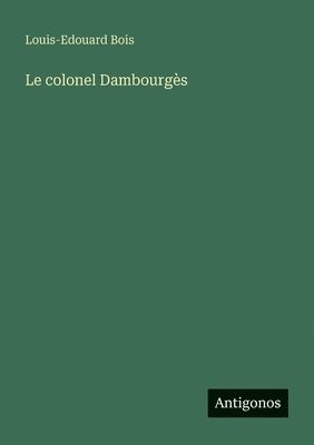 bokomslag colonel Dambourgès