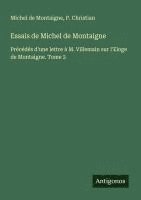 Essais de Michel de Montaigne