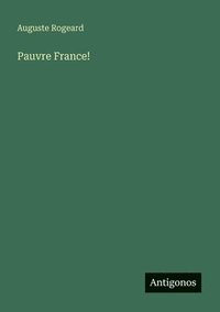 bokomslag Pauvre France!