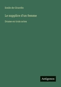 bokomslag supplice d'un femme