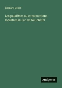 bokomslag Les palafittes ou constructions lacustres du lac de Neuchâtel