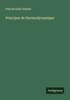 bokomslag Principes de thermodynamique