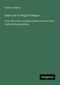 bokomslag Essai sur la langue basque