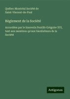 bokomslag Règlement de la Société