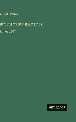 Almanach des spectacles