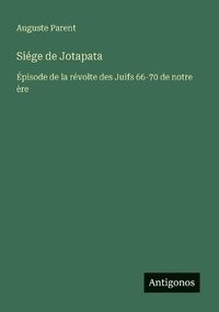 bokomslag Siége de Jotapata