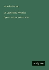 bokomslag capitaine Henriot