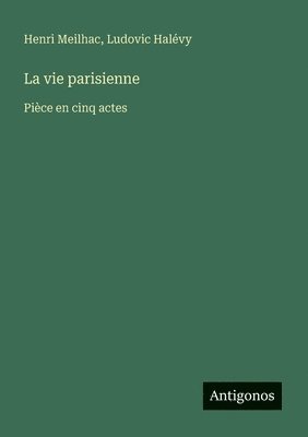 bokomslag vie parisienne