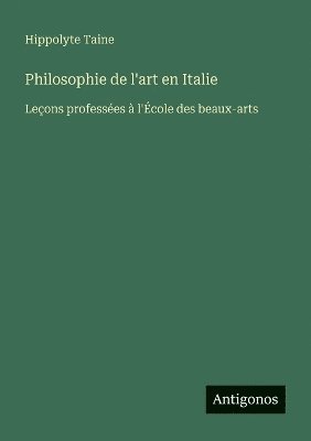 Philosophie de l'art en Italie 1