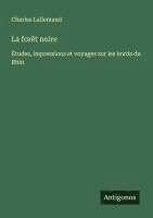 bokomslag La forêt noire: Études, impressions et voyages sur les bords du Rhin