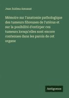 bokomslag Mémoire sur l'anatomie pathologique des tumeurs fibreuses de l'utérus et sur la posibilité d'extirper ces tumeurs lorsqu'elles sont encore contenues d