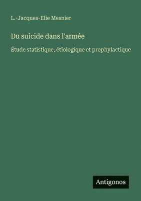 Du suicide dans l'armée