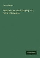 bokomslag Réflexions sur la métaphysique du calcul infinitésimal