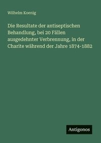 bokomslag Die Resultate der antiseptischen Behandlung, bei 20 Fällen ausgedehnter Verbrennung, in der Charite während der Jahre 1874-1882