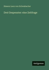 bokomslag Drei Gespenster