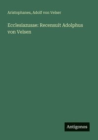 bokomslag Ecclesiazusae