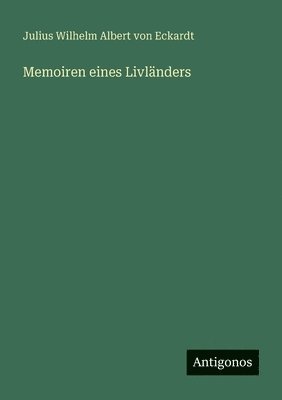 bokomslag Memoiren eines Livländers