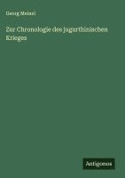 bokomslag Zur Chronologie des jugurthinischen Krieges