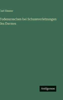 bokomslag Todesursachen bei Schussverletzungen des Darmes