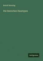 bokomslag Die Deutschen Haustypen