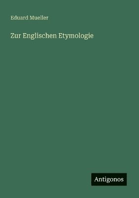 bokomslag Zur Englischen Etymologie