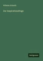 bokomslag Zur Inspirationsfrage