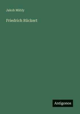 bokomslag Friedrich Rückert