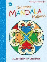 bokomslag Das große Mandala Malbuch: Zauberwelten zum Entspannen