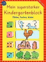 bokomslag Mein superstarker Kindergartenblock. Zählen, Suchen, Malen