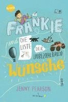 bokomslag Frankie und die Liste der unbezahlbaren Wünsche