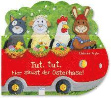 Tut, tut, hier saust der Osterhase!