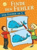 Finde den Fehler. Für Kinder ab 5
