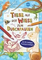 bokomslag Tiere auf der Wiese zum Durchpausen
