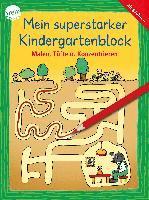 bokomslag Mein superstarker Kindergartenblock. Malen, Tüfteln, Konzentrieren