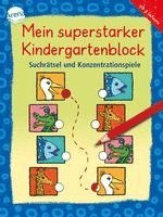 bokomslag Mein superstarker Kindergartenblock. Suchrätsel und Konzentrationsspiele