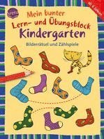 bokomslag Mein bunter Lern- und Übungsblock Kindergarten. Bilderrätsel und Zählspiele