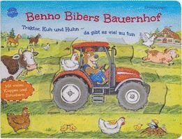 Benno Bibers Bauernhof. Traktor, Kuh und Huhn - da gibt es viel zu tun